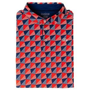 Good Good Golf Men's Size Large L Check Me Out Performance Polo Shirt Casual NEW